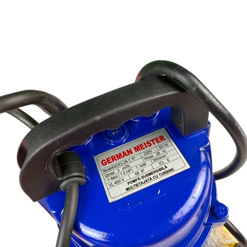 Pompa Submersibila cu Turbine – German Meister QDX3-28-1.1F