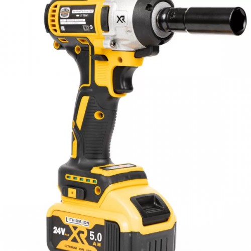 Masina de impact si insurubat 2 in 1 German Meister, 24V, 5Ah, 2 acumulatori, 2 tubulare