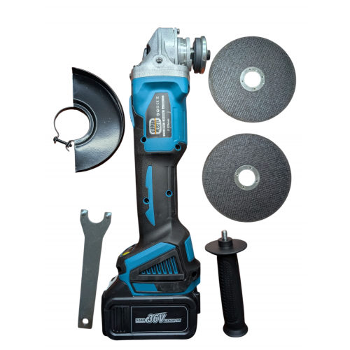 TRUSA 4 PIESE CU ACUMULATORI, GERMAN MEISTER, ROTOPERCUTOR, POLIZOR UNGHIULAR, AUTOFILETANTA CU PERCUTIE, MASINA IMPACT 2 IN 1
