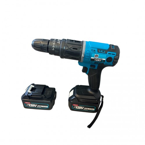Trusa 8 in 1 German Meister, 128V 8AH cu 2 Acumulatori, Scule Interschimbabile+2 discuri de taiat metal, un disc de taiat lemn, un disc de taiat beton, un set de manusi si o pereche de ochelari