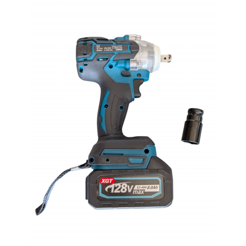 Trusă 5 unelte German Meister cu nivelă laser, 128V, 8Ah: rotopercutor, bormașină, pistol impact, flex
