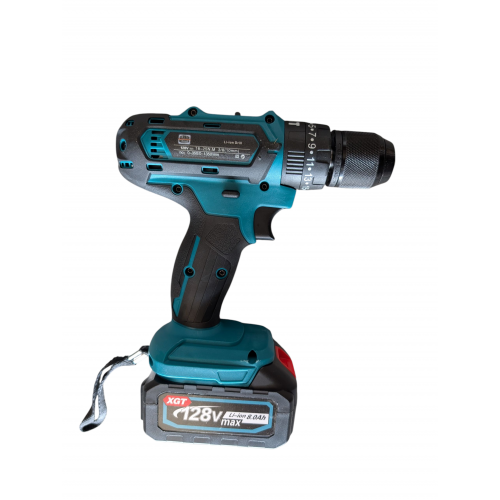 Trusă 5 unelte German Meister cu nivelă laser, 128V, 8Ah: rotopercutor, bormașină, pistol impact, flex