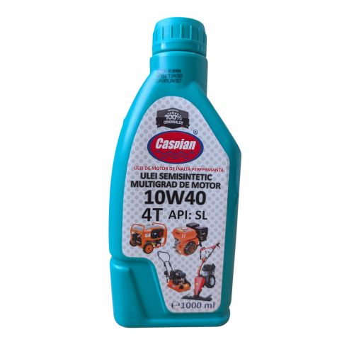 ULEI SEMISINTETIC MULTIGRAD DE MOTOR, 10W40, 4T, API: SL, Caspian